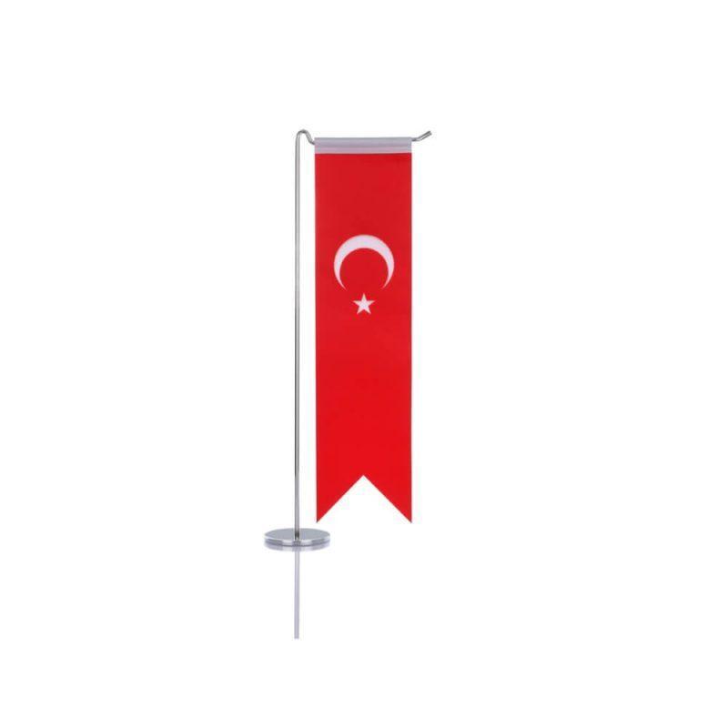 L Turkish Table Flag Flag Toplu Sipariş