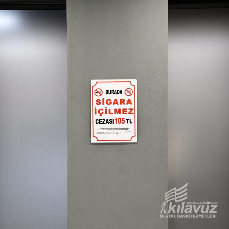 Indoor Direction Signs Unlit Signboard Toplu Sipariş 5