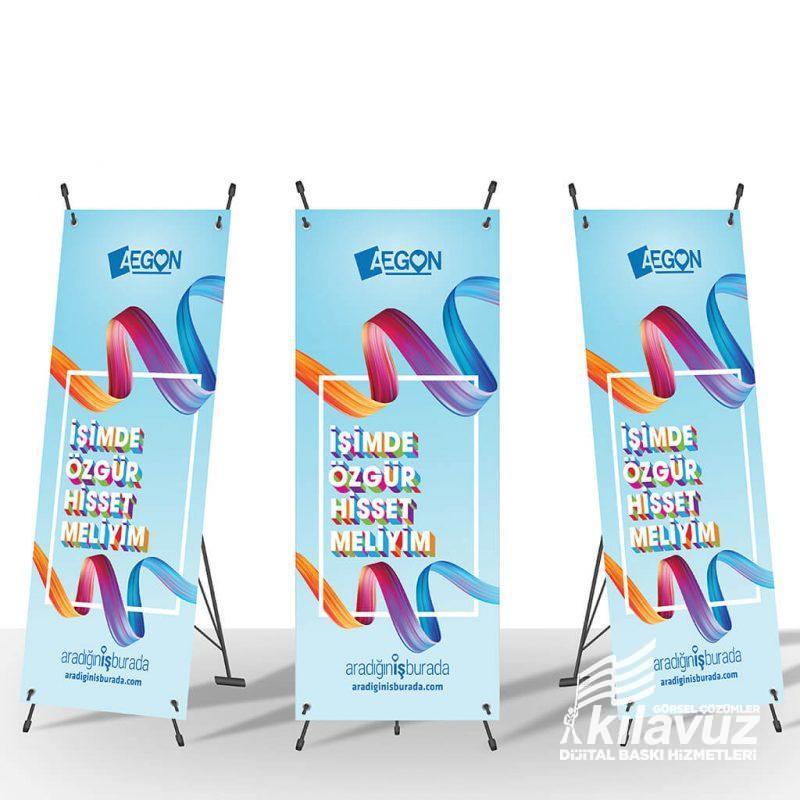 X Banner Display Products Toplu Sipariş 2