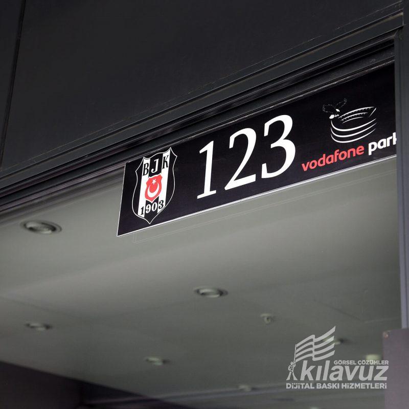 Indoor Direction Signs Unlit Signboard Toplu Sipariş 7