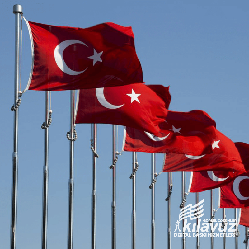 Turkish Staff Flags Flag Toplu Sipariş