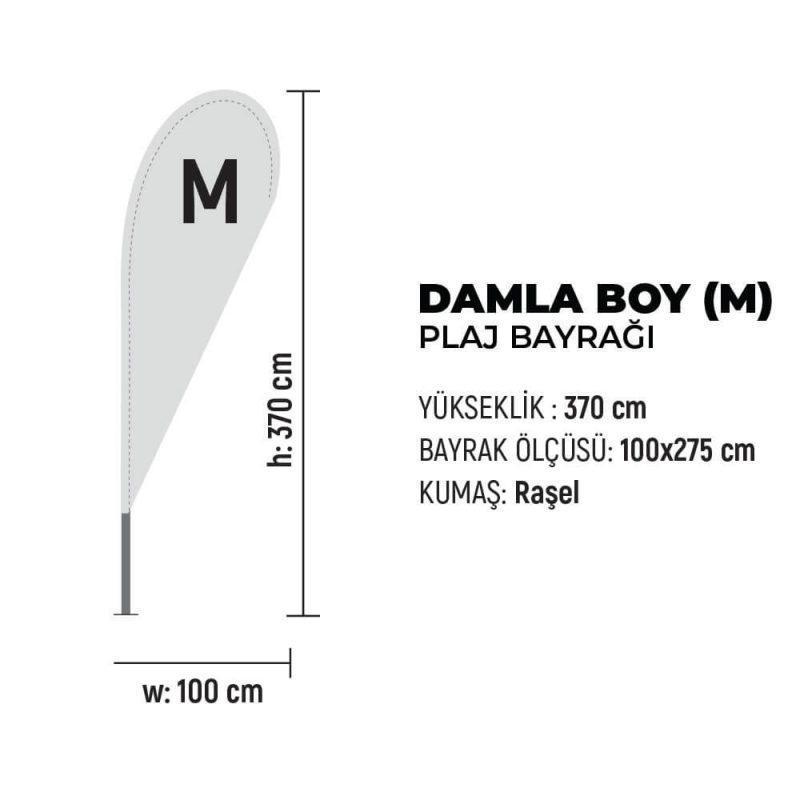 Damla Plaj Bayrağı Bayrak Toplu Sipariş 10 Damla Plaj Bayrağı Bayrak Toplu Sipariş 10