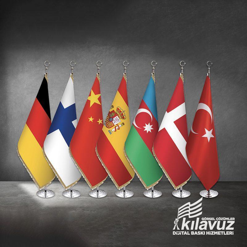 National Flags Flag Toplu Sipariş