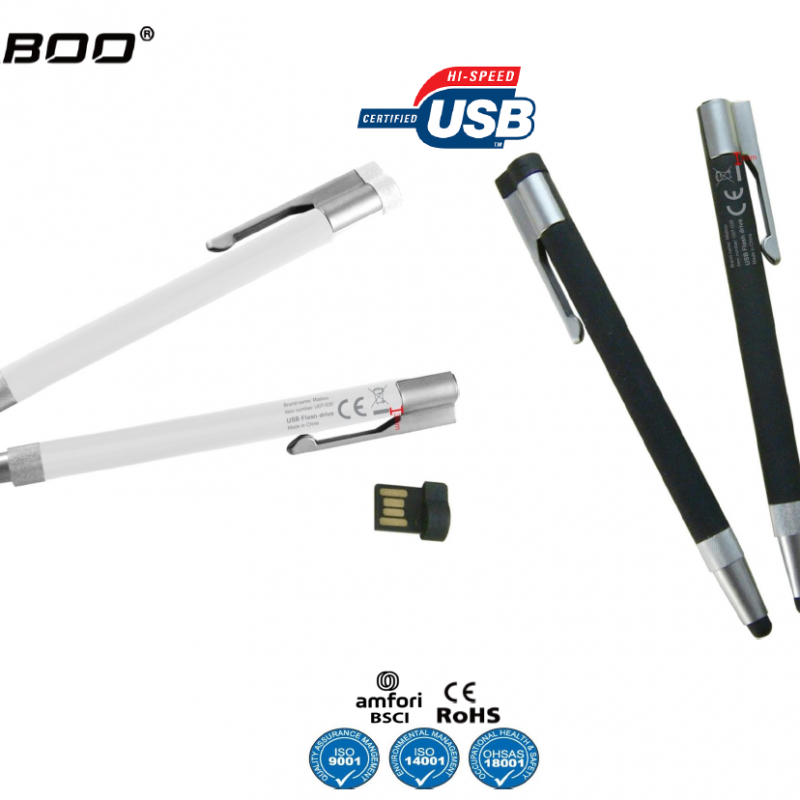 Miaboo Touch Enabled Ballpoint Pen USB Memory 16 GB Usb Flash Bellek Toplu Sipariş Miaboo Touch Enabled Ballpoint Pen USB Memory 16 GB Usb Flash Bellek Toplu Sipariş